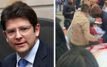 Prezidentliyinə namizəd çıxışı zamanı güllələndi