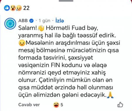 ABB müştərilərinin NƏZƏRİNƏ – 