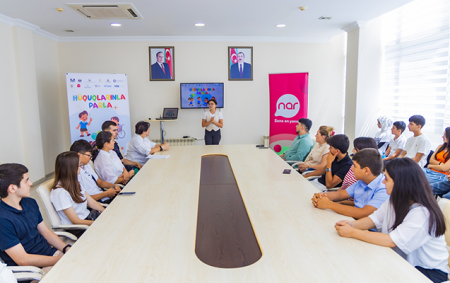 “Nar” uşaqlar üçün maarifləndirici tədbirlərə dəstək verir - “Nar” uşaqlar üçün maarifləndirici tədbirlərə dəstək verir -