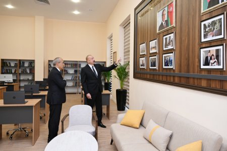 Prezident Bakıda açılışda - 